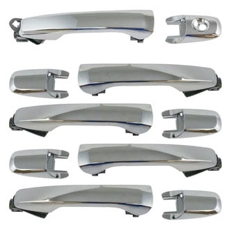 TRQ® - Front and Rear Driver and Passenger Side Exterior Door Handle Set