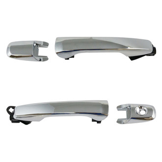 TRQ® - Front Driver and Passenger Side Exterior Door Handle Set
