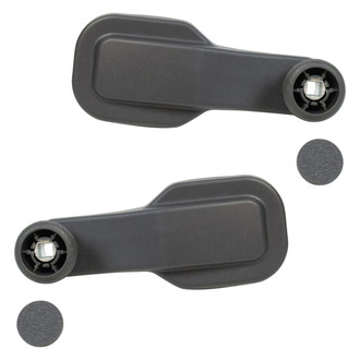 TRQ® - Front Window Crank Handle Set