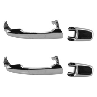 TRQ® - Rear Driver and Passenger Side Exterior Door Handle Set