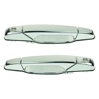 TRQ® - Front Driver and Passenger Side Exterior Door Handle Set