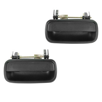 TRQ® - Rear Driver and Passenger Side Exterior Door Handle Set