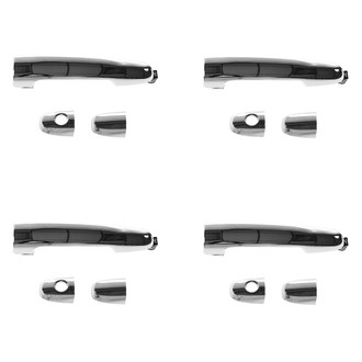 TRQ® - Front and Rear Driver and Passenger Side Exterior Door Handle Set