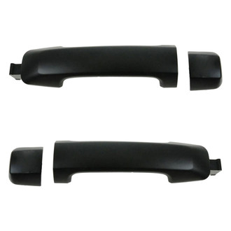 TRQ® - Rear Driver and Passenger Side Exterior Door Handle Set
