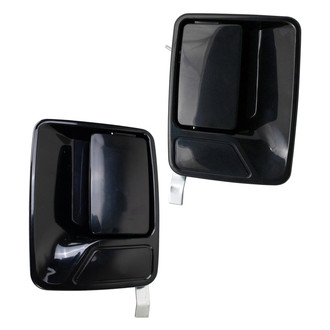 TRQ® - Rear Driver and Passenger Side Exterior Door Handle Set