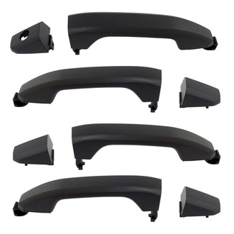 TRQ® - Front and Rear Driver and Passenger Side Exterior Door Handle Set