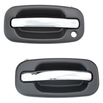 TRQ® - Front Driver and Passenger Side Exterior Door Handle Set