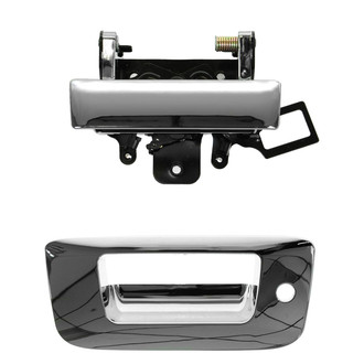 TRQ® - Tailgate Handle and Bezel Set