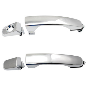TRQ® - Front and Rear Exterior Door Handle Set