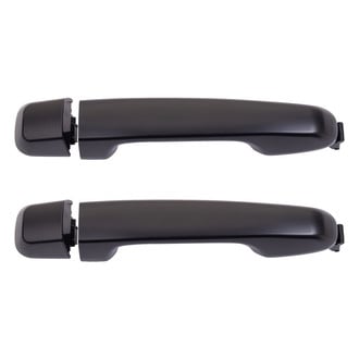 TRQ® - Rear Driver and Passenger Side Exterior Door Handle Set