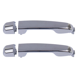 TRQ® - Rear Driver and Passenger Side Exterior Door Handle Set