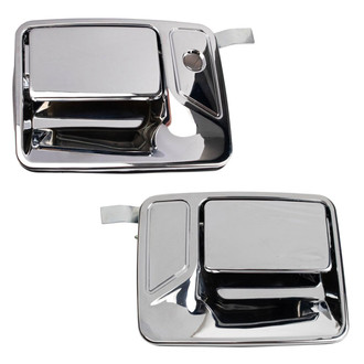 TRQ® - Front Driver and Passenger Side Exterior Door Handle Set