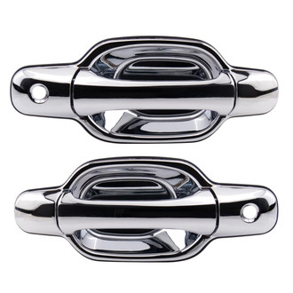 TRQ® - Front Driver and Passenger Side Exterior Door Handle Set