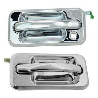 TRQ® - Front Driver and Passenger Side Exterior Door Handle Set