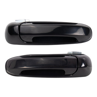 TRQ® - Rear Driver and Passenger Side Exterior Door Handle Set