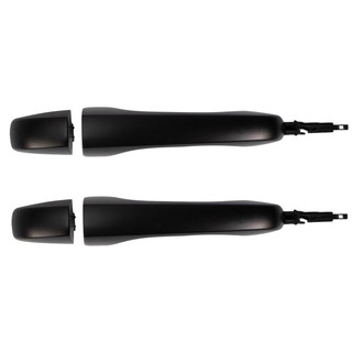 TRQ® - Rear Driver and Passenger Side Exterior Door Handle Set