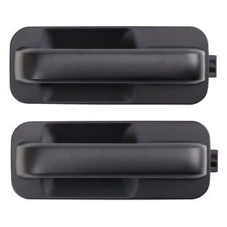 TRQ® - Rear Driver and Passenger Side Exterior Door Handle Set