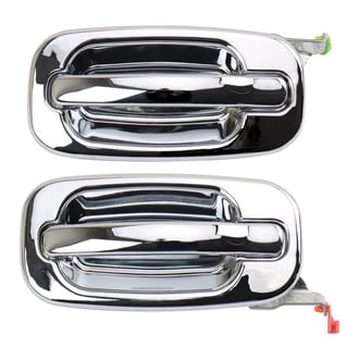 TRQ® - Rear Driver and Passenger Side Exterior Door Handle Set
