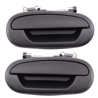 TRQ® - Rear Driver and Passenger Side Exterior Door Handle Set