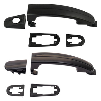 TRQ® - Front Driver and Passenger Side Exterior Door Handle Set