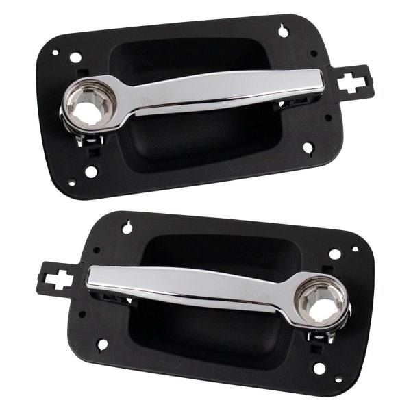 TRQ® - Front Driver and Passenger Side Exterior Door Handle Set