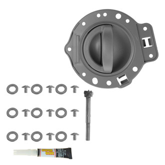 TRQ® - Rear Driver Side Interior Door Handle Repair Kit