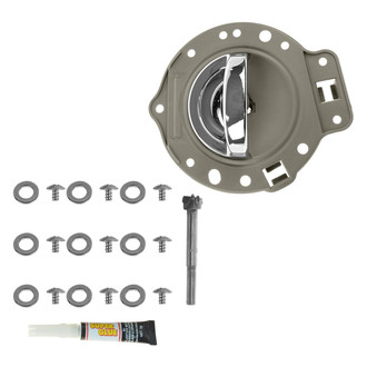 TRQ® - Rear Driver Side Interior Door Handle Repair Kit