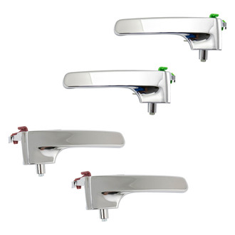 TRQ® - Front and Rear Driver and Passenger Side Interior Door Handle Set