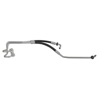 TRQ® - Inlet and Outlet Assembly From Oil Filter To Radiator Engine Oil Cooler Hose Assembly