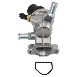 TRQ® - Engine Coolant Thermostat Housing with Thermostat