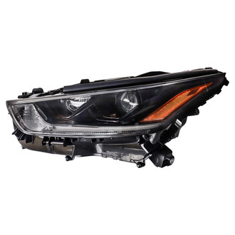 TRQ® - Driver Side Replacement Headlight
