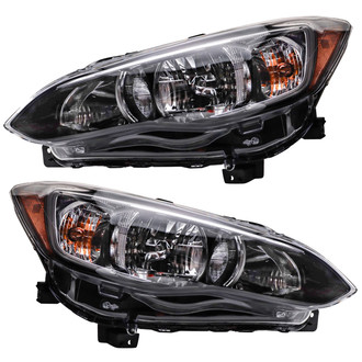 TRQ® - Driver and Passenger Side Replacement Headlights