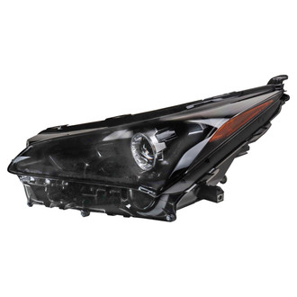 TRQ® - Driver Side Replacement Headlight