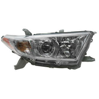 TRQ® - Passenger Side Replacement Headlight