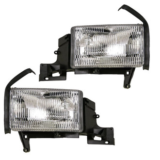 TRQ® - Driver and Passenger Side Replacement Headlights