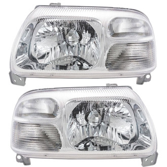 TRQ® - Driver and Passenger Side Replacement Headlights
