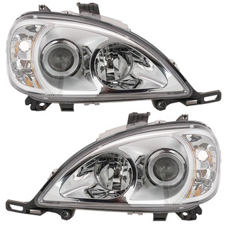 TRQ® - Driver and Passenger Side Replacement Headlights
