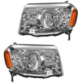 TRQ® - Driver and Passenger Side Replacement Headlights