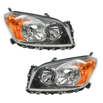 TRQ® - Driver and Passenger Side Replacement Headlights