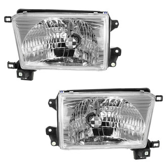 TRQ® - Driver and Passenger Side Replacement Headlights