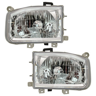 TRQ® - Driver and Passenger Side Replacement Headlights