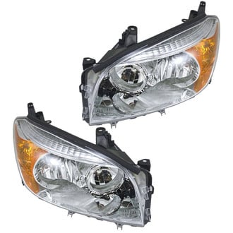 TRQ® - Driver and Passenger Side Replacement Headlights