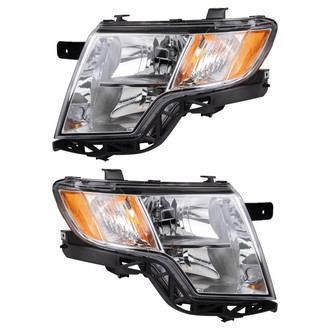 TRQ® - Driver and Passenger Side Replacement Headlights