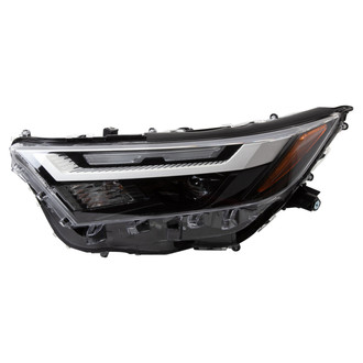 TRQ® - Driver Side Replacement Headlight