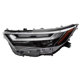 TRQ® - Driver Side Replacement Headlight