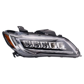 TRQ® - Passenger Side Replacement Headlight