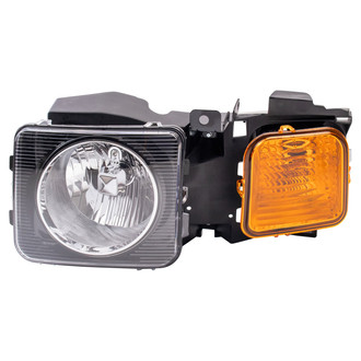 TRQ® - Driver Side Replacement Headlight