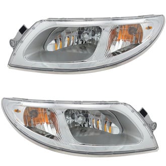 TRQ® - Driver and Passenger Side Replacement Headlights