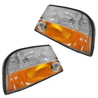 TRQ® - Driver and Passenger Side Replacement Headlights