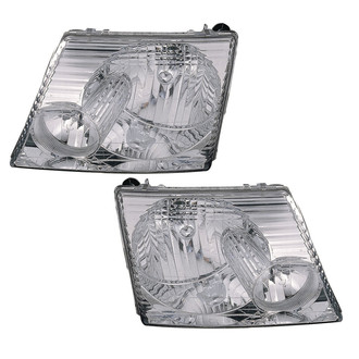 TRQ® - Driver and Passenger Side Replacement Headlights